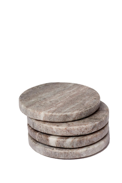 Brown Marble Coasters
